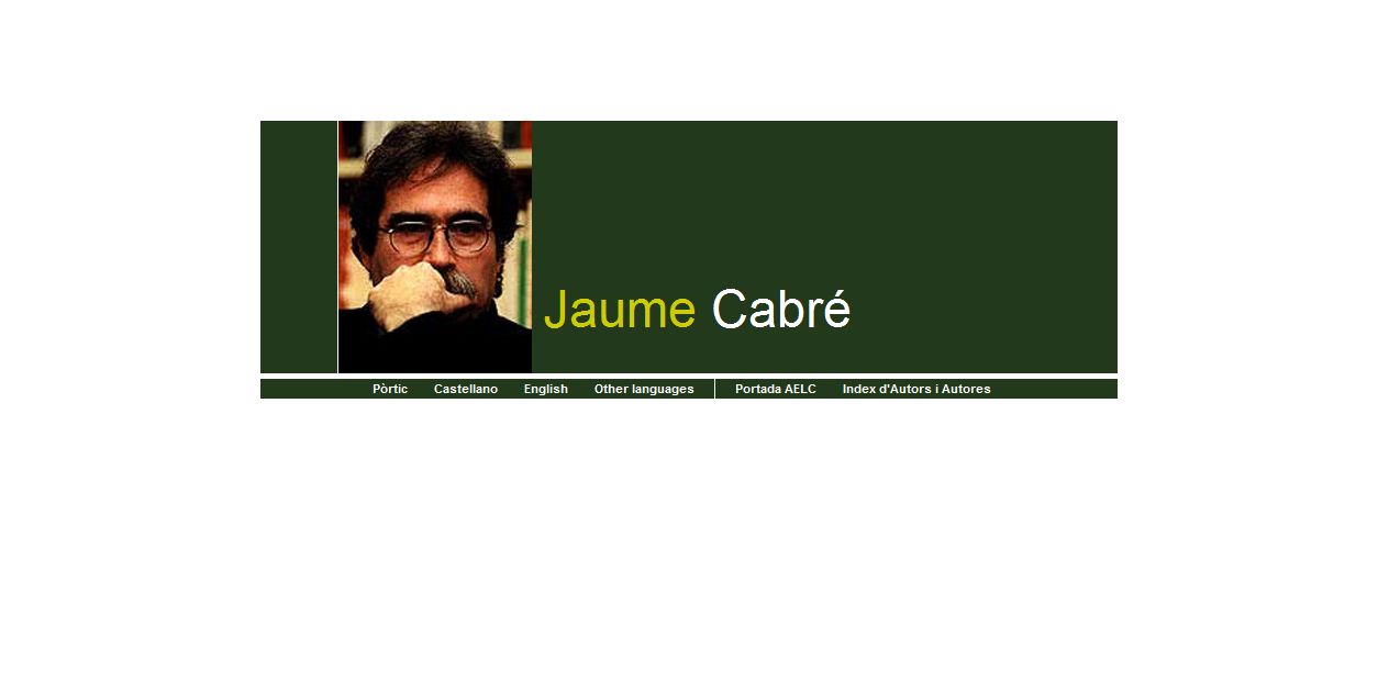 Jaume Cabré | Recurso educativo 33712