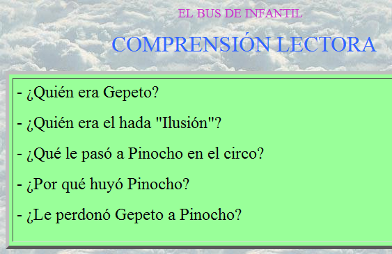 Con Mayúsculas: Pinocho | Recurso educativo 33894