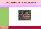Los animales vertebrados | Recurso educativo 34795