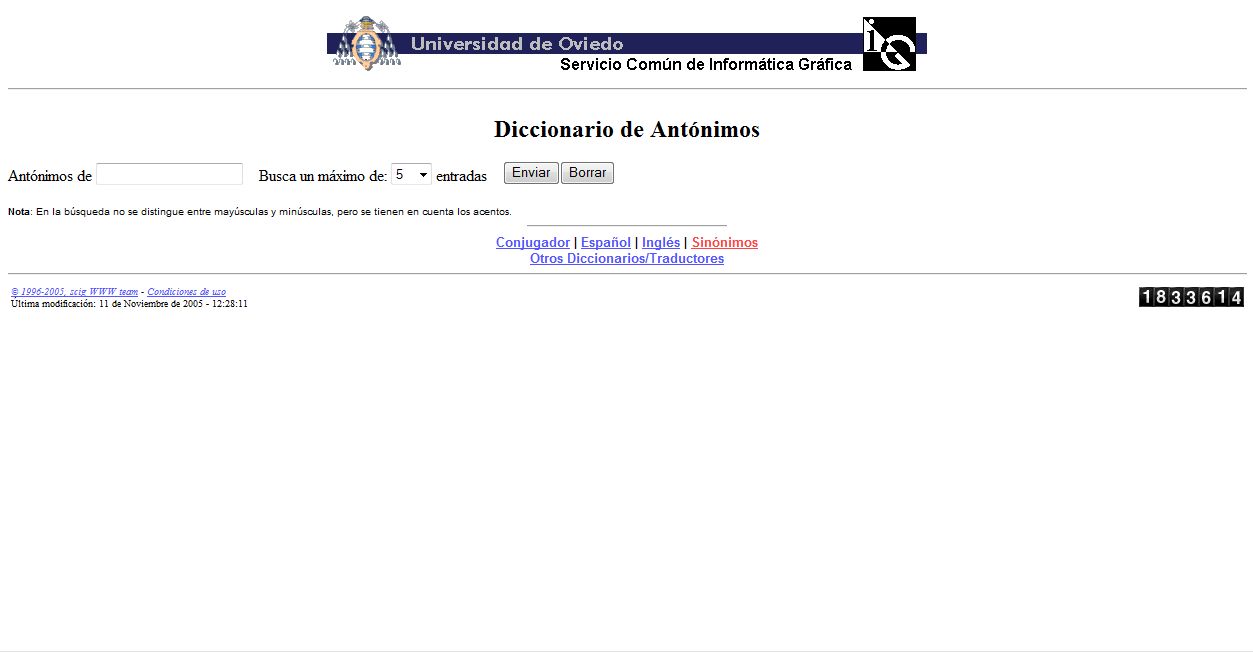 Diccionario de antónimos | Recurso educativo 36251