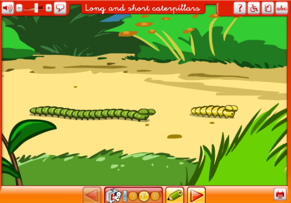 Long and short caterpillars | Recurso educativo 39832