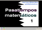 Pasatiempos matemáticos | Recurso educativo 43070