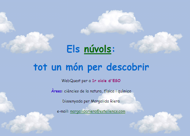 Els núvols:  tot un món per descobrir | Recurso educativo 43887