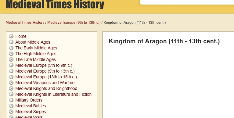 Kingdom of Aragon | Recurso educativo 44298