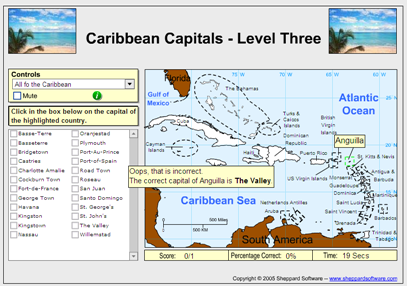 Game: Caribbean capitals (2) | Recurso educativo 49903