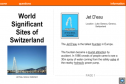 World significant sites of Switzerland | Recurso educativo 54177