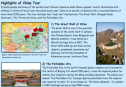 Famous places in China | Recurso educativo 54278