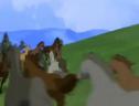 Vídeo: cavalls en dibuixos animats | Recurso educativo 11307