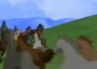 Vídeo: cavalls en dibuixos animats | Recurso educativo 11307