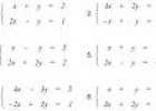 Ejercicios  refuerzo 3º ESO: Sistemas de ecuaciones lineales | Recurso educativo 8442