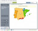 Mapa: España de los Cinco Reinos | Recurso educativo 74099