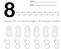Grafía número 8 | Recurso educativo 75079
