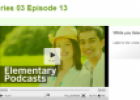 Elementary podcasts: Series 03 Episode 13 | Recurso educativo 77143