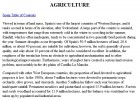 Spain - AGRICULTURE | Recurso educativo 90069
