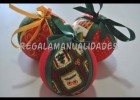 Como hacer bolas de Navidad (How to do Christmas balls) | Recurso educativo 112785