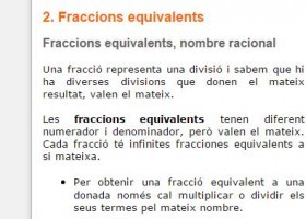 Fraccions equivalents | Recurso educativo 738544
