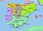 Spain and Portugal Middle Ages, by Interactive World History Atlas | Recurso educativo 748879