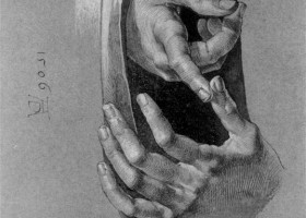 Study of Hands, 1506 - Albrecht Dürer - WikiArt.org | Recurso educativo 776187