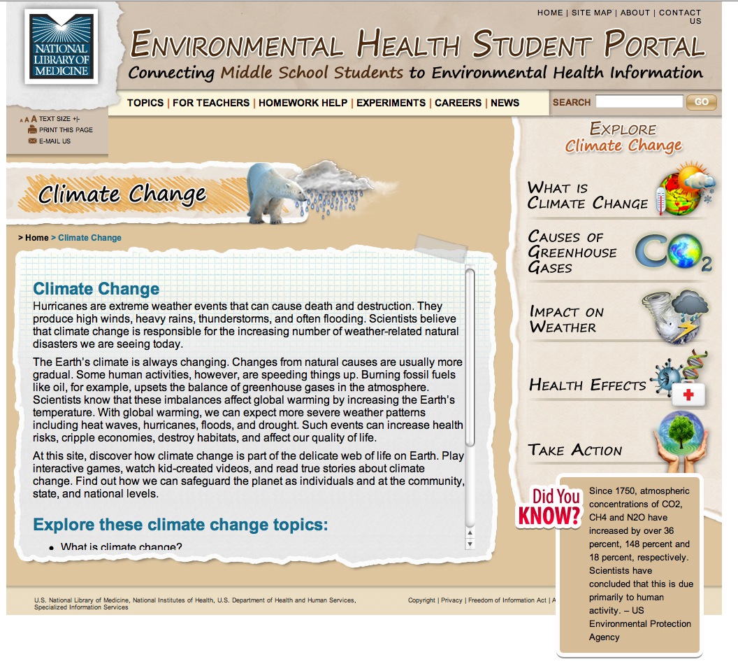 Climate change | Recurso educativo 40297