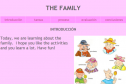 Webquest: The family | Recurso educativo 10004