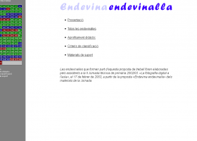 Endevina endevinalla | Recurso educativo 118302