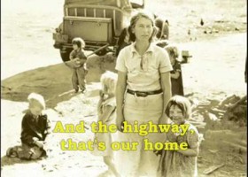 Dust Bowl Refugee-- Woody Guthrie | Recurso educativo 732119