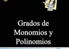 GRADOS DE MONOMIOS Y POLINOMIOS | Recurso educativo 763477