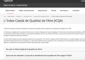 L' Índex Català de Qualitat de l'Aire (ICQA) | Recurso educativo 787047