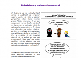 Relativismo e universalismo moral | Recurso educativo 7902198