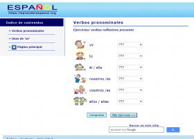 Verbos pronominales | Recurso educativo 7902658